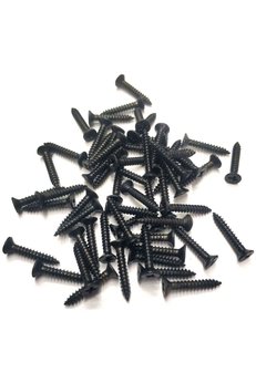 Evimdeyokyok Siyah 1000 Adet Klips Vidası 2,2X13 Mm Yhb - Konik Başlı Kutu, Sandık, Ayak, Askı, Mini Vida