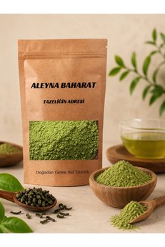 Aleyna Baharat 250 Gr Yeşilçay Toz ( Matcha ) Yeni Öğütülmüş