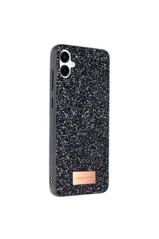 Ethab Ticaret Glb-Stl41414 Onegif Samsung Galaxy A06 Bright Simli Kapak - Siyah