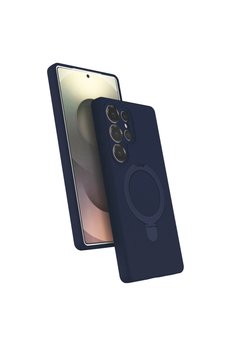 Evimdeyokyok Samsung Galaxy S25 Ultra Regal Magsafe Standlı Kapak - Lacivert