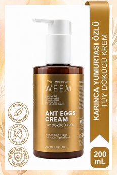 weem Karınca Yumurtası Yağı içeren Tüy Dökücü Krem 200 ml