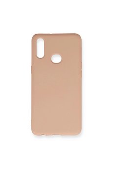 Ethab Ticaret Glb-Stl41414 Samsung Galaxy A10S Kılıf Nano İçi Kadife Silikon - Pudra