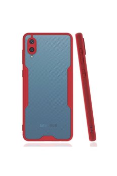 Ethab Ticaret Glb-Stl41414 Samsung Galaxy A02 Kılıf Platin Silikon - Kırmızı