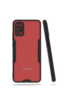 Ethab Ticaret Glb-Stl41414 Samsung Galaxy A25 5G Kılıf Pars Lens Yüzüklü Silikon - Kırmızı