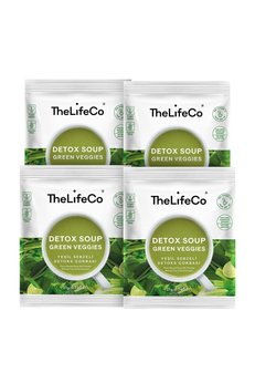 TheLifeCo Katkısız Yeşil Sebzeli Detoks Çorbası Karışımı 21 G X 4 Adet