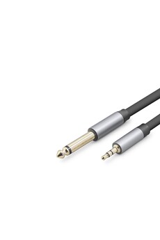 Evimdeyokyok 3.5Mm To 6.35Mm Gitar Kablosu 5 M - Siyah Hdx1081
