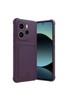 Evimdeyokyok Xiaomi Redmi Note 14 4G Kelvin Kartvizitli Silikon - Derin Mor