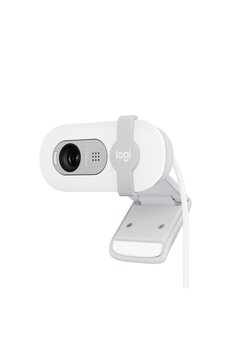 logitech Brıo 100 Full HD 1080p Gizlilik Kapaklı Mikrofonlu Web Kamerası Beyaz 960-001617