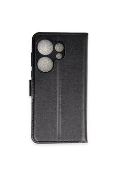Evimdeyokyok Tecno Camon 20 Prime Trend S Plus Kapaklı Kılıf - Siyah