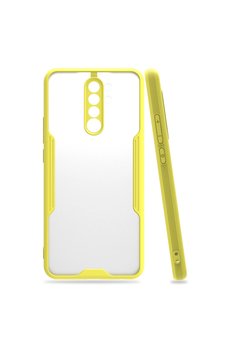 Evimdeyokyok Xiaomi Redmi 9 Kılıf Platin Silikon - Sarı