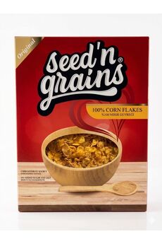 Seed'n Grains Şekersiz Corn Flakes Mısır Gevreği 300 G