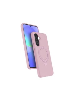 Evimdeyokyok Samsung Galaxy A26 Regal Magsafe Standlı Kapak - Açık Pembe