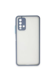 Evimdeyokyok Xiaomi Redmi 9T Kılıf Montreal Silikon Kapak - Gri
