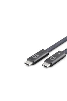 Evimdeyokyok Type-C Usb4 40 Gbps 240W 8K 60 Hz Şarj Ve Data Kablosu 0.5 M Siyah Hdx7885
