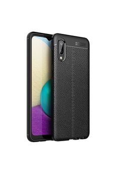 Ethab Ticaret Glb-Stl41414 Samsung Galaxy A02 Kılıf Auto Focus Kapak - Siyah