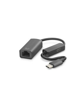 Evimdeyokyok Type C Usb 2.0 Ethernet Adaptör 10/100 Mbps Pd Güç Destekli Siyah L118