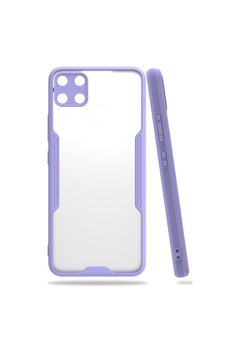 Evimdeyokyok Realme C15 Kılıf Platin Silikon - Lila