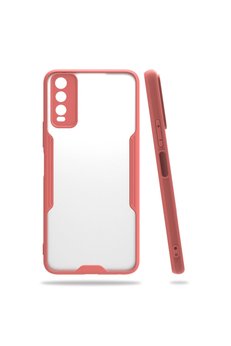 Evimdeyokyok Vivo Y11S Kılıf Platin Silikon - Pembe