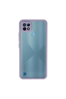 Evimdeyokyok Realme C21 Kılıf Montreal Silikon Kapak - Mor