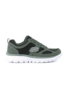 SKECHERS Burns Agoura 52635-OLV Erkek Spor Ayakkabı Yeşil