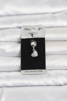 Eco Lounge 316L Cerrahi Çelik Sallantılı Model Göbek Piercing