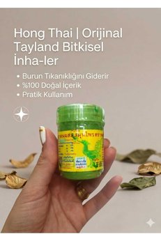 Hong Thai Orjinal Bitkisel Tayland İnhaleri