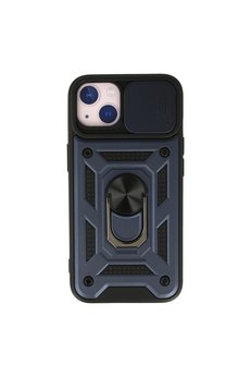Evimdeyokyok Apple İphone 15 Kılıf Pars Lens Yüzüklü Silikon - Lacivert