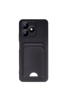 Evimdeyokyok Realme Note 50 4G Kılıf Kelvin Kartvizitli Silikon - Siyah