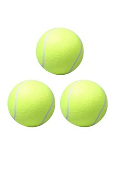 PRIME SPORTS Başlangıç Seviye Antrenman İçin 3 Adet Tenis Topu
