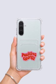 Ethab Giyim Samsung Galaxy A17 Kartlıklı Pozitif Enerji Desenli Kılıf - Glst1534-2177