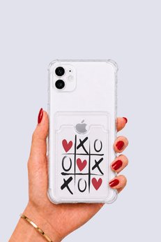 Eco Lounge İphone 11 Kartlıklı Xoxo Desenli Kılıf