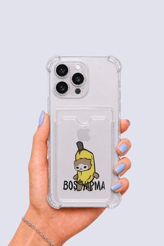 Eco Lounge İphone 14 Pro Max Kartlıklı Boş Yapma Desenli Kılıf