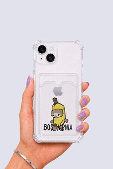 Eco Lounge İphone 13 Kartlıklı Boş Yapma Desenli Kılıf