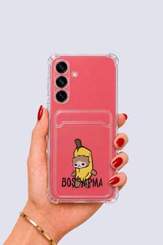Ethab Giyim Samsung Galaxy S25 Kartlıklı Boş Yapma Desenli Kılıf - Glst6737-4927