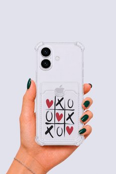 Ethab Giyim İphone 17 Kartlıklı Xoxo Desenli Kılıf - Glst8050-1244