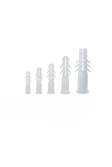 Evimdeyokyok 1000 Adet 6 Mm Plastik Dübel