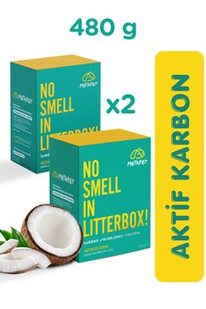 Metapet Aktif Karbon Kedi Kumu Koku Giderici Kokusuz Akıllı Kedi Tuvaleti ve İdrar Kokusu Önleyici - 480gr