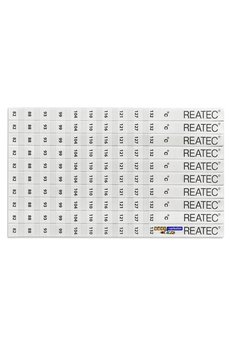 Evimdeyokyok Reatec Sıcaklık Ölçüm Etiketi Isı Ölçer Ölçüm Aralığı 82 °C - 132 °C (10Adet)