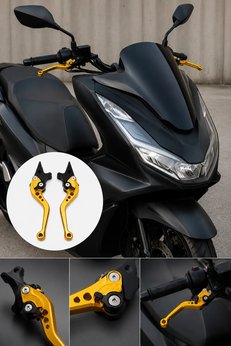 ttr motors Honda Pcx Deluxe Spor Manet Gold Renk ABS