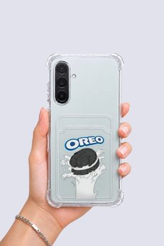 Ethab Giyim Samsung Galaxy A36 Kartlıklı Oreo Desenli Kılıf - Glst8964-7061