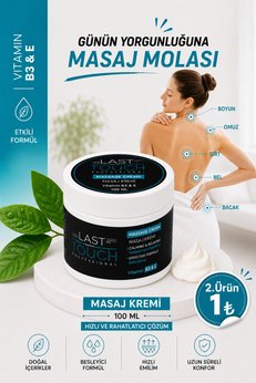 LAST TOUCH Ağrı Ve Masaj Kremi 100 Ml Vitamin B3 & E