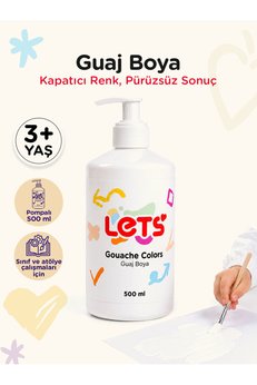 Lets Guaj Boya Beyaz 500 ml