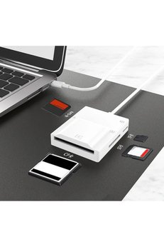 Evimdeyokyok Zr780 Nk-3057H Type-C 3.0 4 İn 1 Card Reader