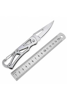 Silyon Askeri Giyim 15 cm Gümüş Renkli Bıçak Aksesuarı