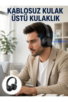 E Bulurum Uzun Süreli Rahat Kullanım İçin Kablosuz Bluetooth Kulaklık Yeni Nesil