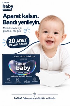 Beauty Tapes Earlap Baby Devam silikon yenileyici Bant Kepçe Kulak silikonu için yenileme bandı