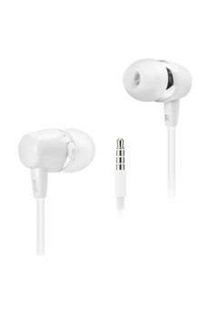 Evimdeyokyok Kablolu Kulak İçi Mikrofonlu Kulaklık 3.5 Mm Pc Telefon Uyumlu Beyaz Dhe7000Wt