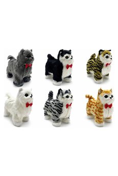 Evimdeyokyok Sesli Hareketli Yürüyen Peluş Kedi Alk3389