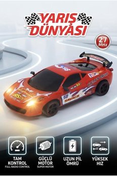 Tıfıl Toys Ferrari Uzaktan Kumandalı Şarjlı 1:12 Ölçekli 5 Fonksiyonlu Gerçek Görünümlü Oyuncak kırmızı Araba