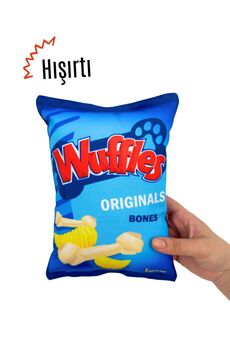 Havhav Wuffles Peluş Cips Hışırtı Sesli Köpek Oyuncağı Cips Şeklinde Ses Çıkaran Köpek Oyun Arkadaşı